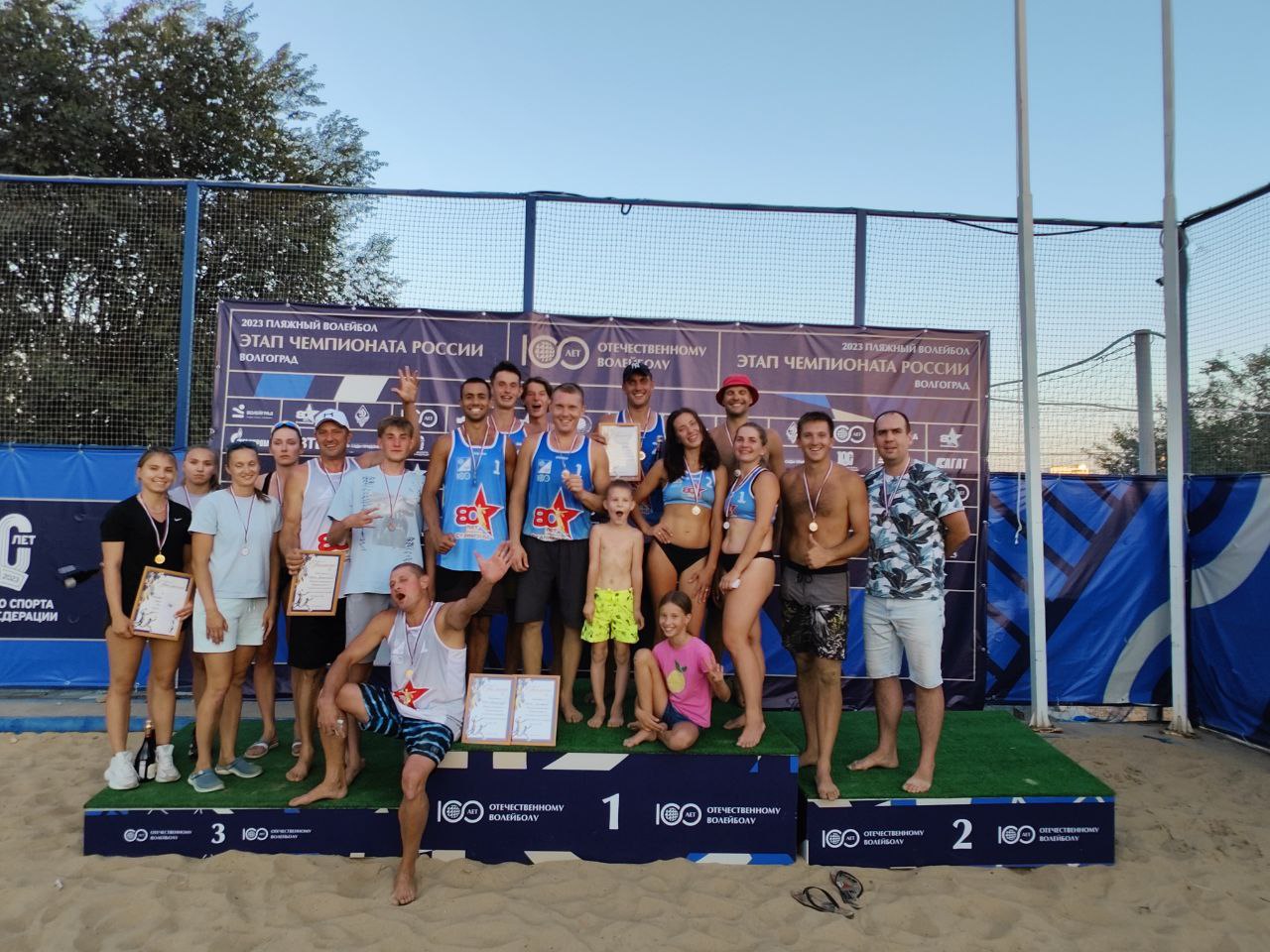 На «Динамо» прошел Чемпионат Волгоградской области по пляжному волейболу